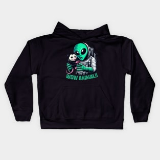 Aliens And Opossum Kids Hoodie